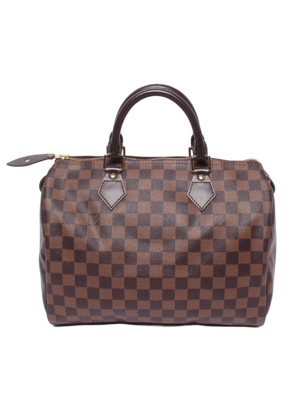 Louis Vuitton Mini Boston Bag Speedy 30 Damier Ebene